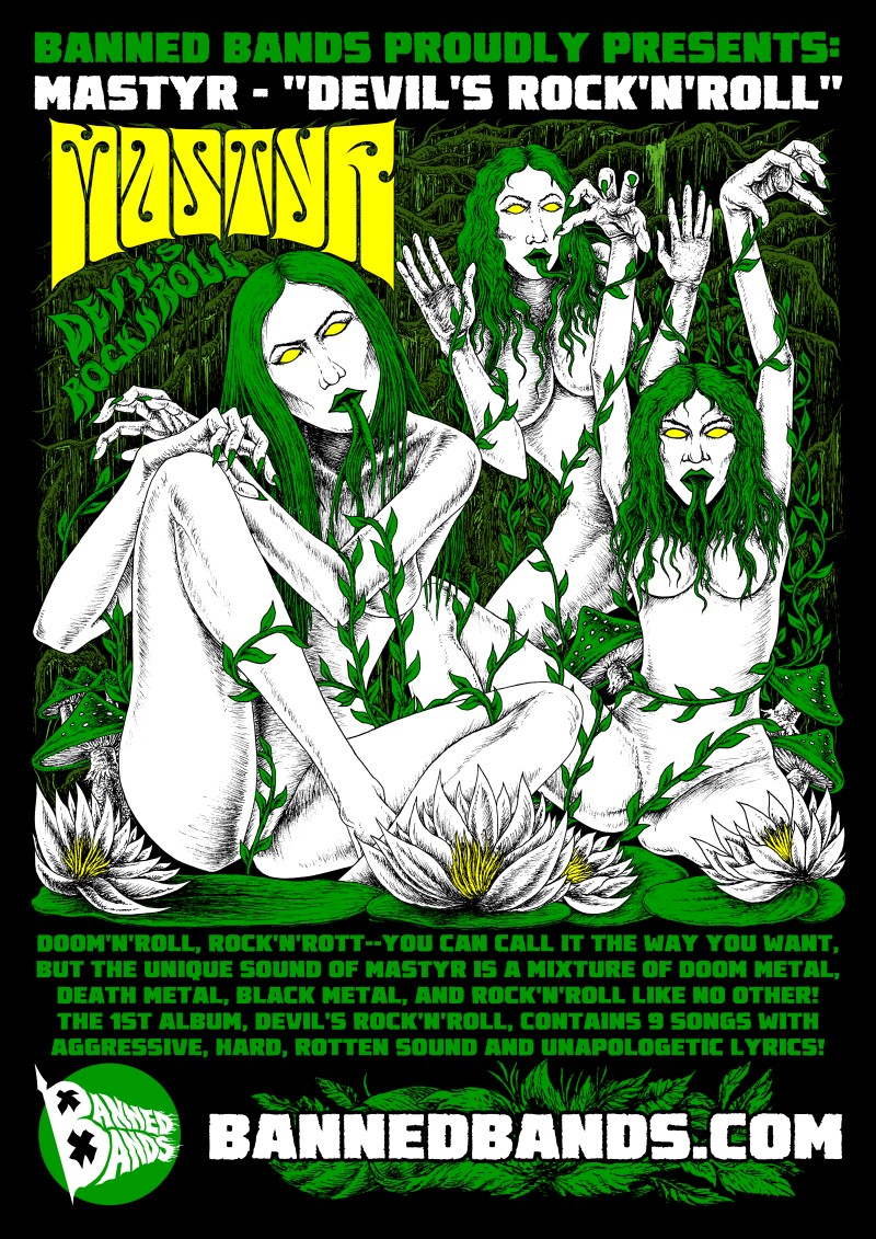 MASTYR Doom Metal flyer